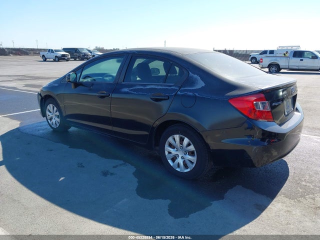 Продажа на аукционе авто 2012 Honda Civic Lx, vin: 2HGFB2F5XCH590664, номер лота: 45328894