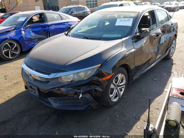 Honda Civic Lx 2016 2HGFC2F53GH544788 Image 2