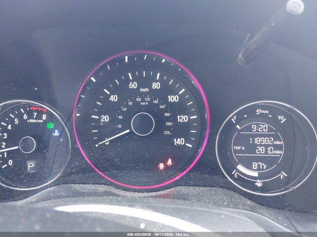 Aukcja sprzedaży 2016 Honda Hr-v Ex, vin: 3CZRU6H59GM716766, numer aukcji: 45328939
