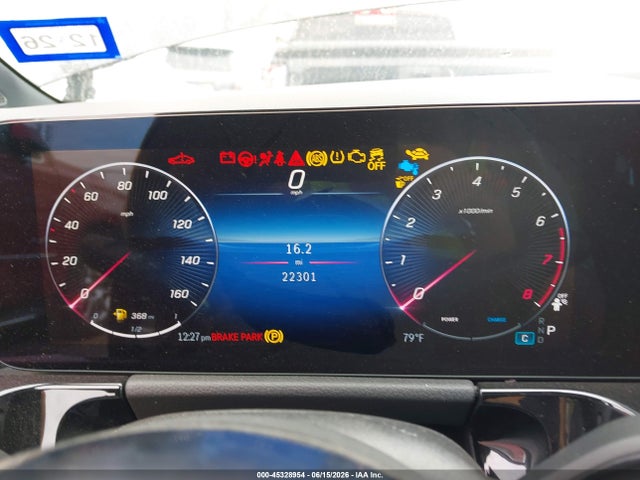 2025 Mercedes-benz Gla 250 4matic მანქანა იყიდება აუქციონზე, vin: W1N4N4GB4SJ736320, აუქციონის ნომერი: 45328954
