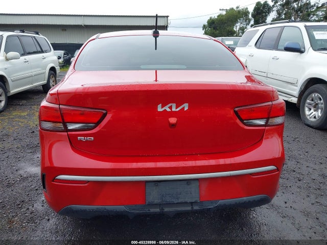 Продажа на аукционе авто 2022 Kia Rio S, vin: 3KPA24AD7NE468278, номер лота: 45328998