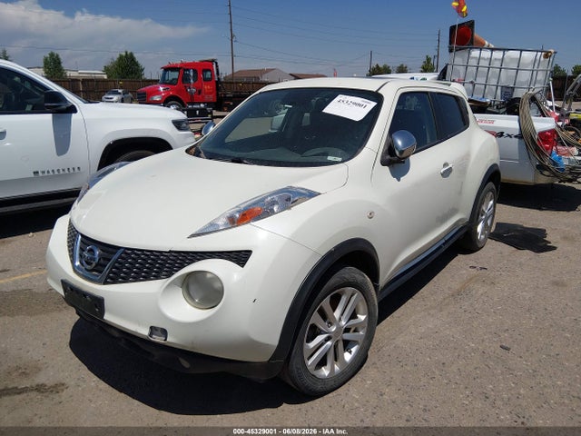 2011 Nissan Juke Sl მანქანა იყიდება აუქციონზე, vin: JN8AF5MV9BT015124, აუქციონის ნომერი: 45329001