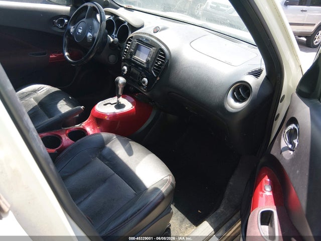 2011 Nissan Juke Sl მანქანა იყიდება აუქციონზე, vin: JN8AF5MV9BT015124, აუქციონის ნომერი: 45329001