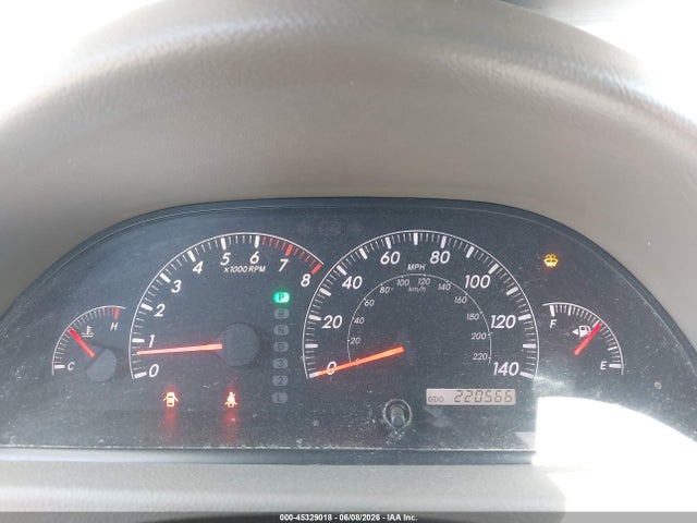 2005 Toyota Camry Xle V6 მანქანა იყიდება აუქციონზე, vin: 4T1BF30K15U617106, აუქციონის ნომერი: 45329018