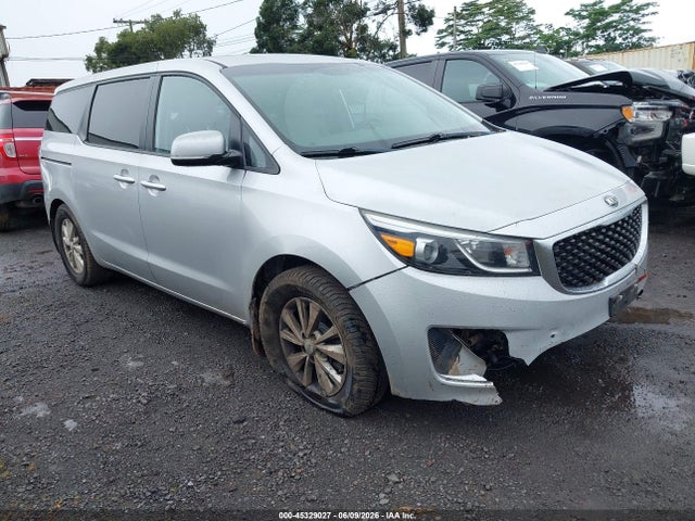 2018 Kia Sedona Lx მანქანა იყიდება აუქციონზე, vin: KNDMB5C16J6380232, აუქციონის ნომერი: 45329027