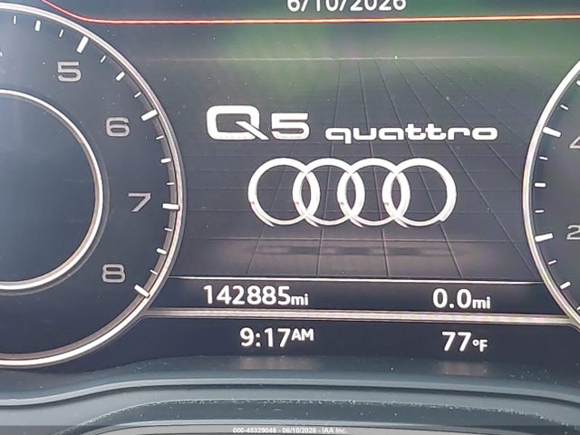 2018 Audi Q5 2.0t Premium/2.0t Tech Premium მანქანა იყიდება აუქციონზე, vin: WA1CNAFY0J2088212, აუქციონის ნომერი: 45329046