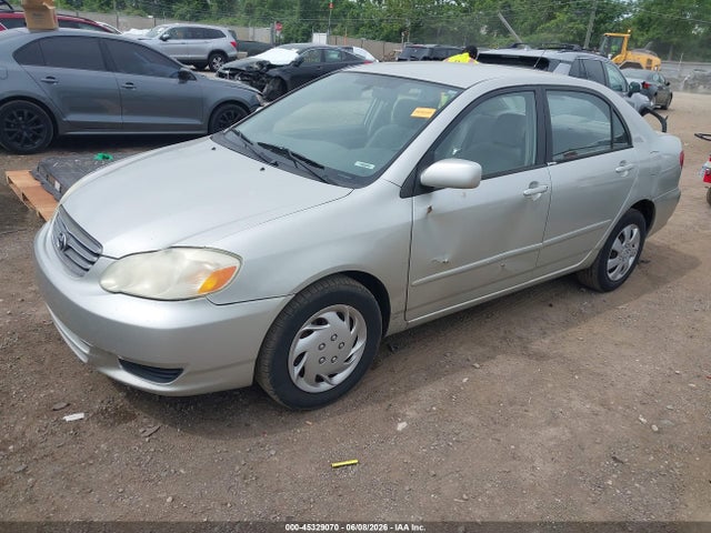 2003 Toyota Corolla Le მანქანა იყიდება აუქციონზე, vin: 2T1BR38E53C102954, აუქციონის ნომერი: 45329070