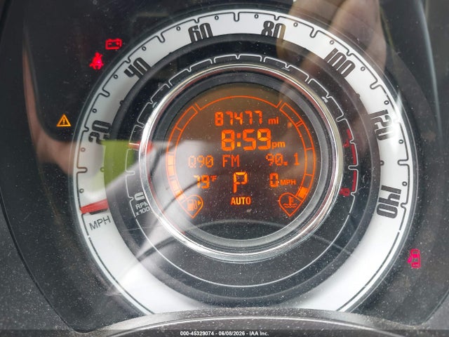 Продаж на аукціоні авто 2012 Fiat 500 Pop, vin: 3C3CFFAR8CT277292, номер лоту: 45329074