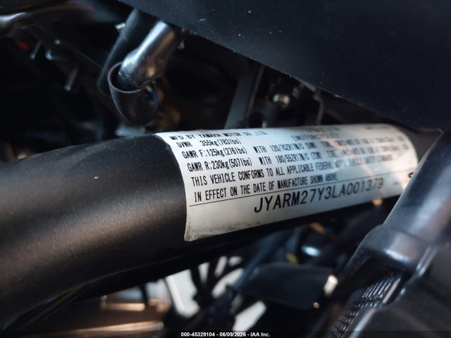 Yamaha Mt07 C 2020 JYARM27Y3LA001379 Image 10