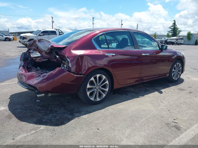 Honda Accord Sport 2014 1HGCR2F55EA246773 Image 4