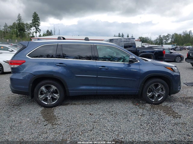5TDDGRFH8JS037262 Toyota Highlander Hybrid Limited Platinum