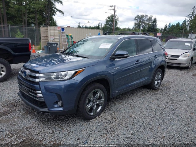 5TDDGRFH8JS037262 Toyota Highlander Hybrid Limited Platinum