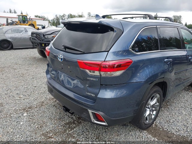 5TDDGRFH8JS037262 Toyota Highlander Hybrid Limited Platinum