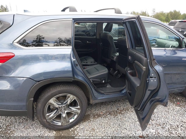 5TDDGRFH8JS037262 Toyota Highlander Hybrid Limited Platinum