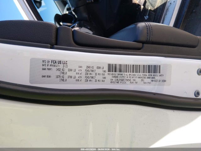 Продаж на аукціоні авто 2015 Jeep Grand Cherokee Laredo, vin: 1C4RJFAG8FC790545, номер лоту: 45329209