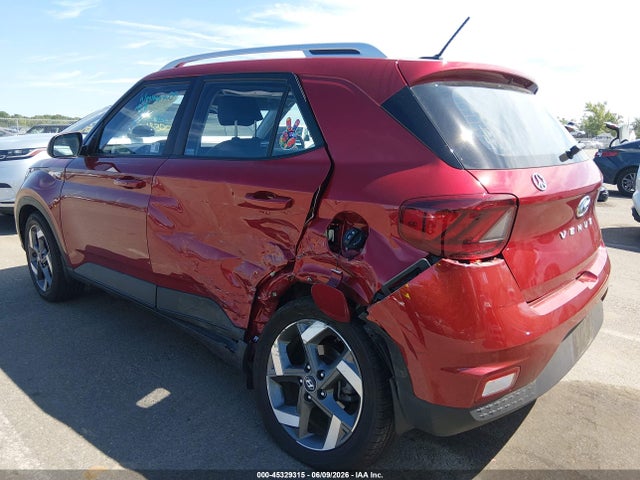 2025 Hyundai Venue Limited მანქანა იყიდება აუქციონზე, vin: KMHRC8A39SU362941, აუქციონის ნომერი: 45329315