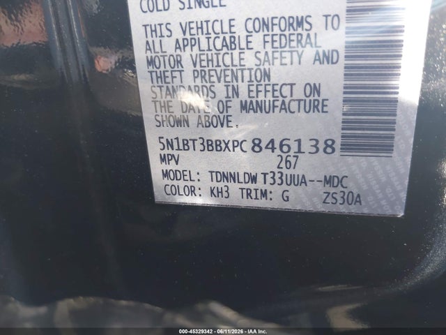 Nissan Rogue Sv Intelligent Awd 2023 5N1BT3BBXPC846138 Image 9