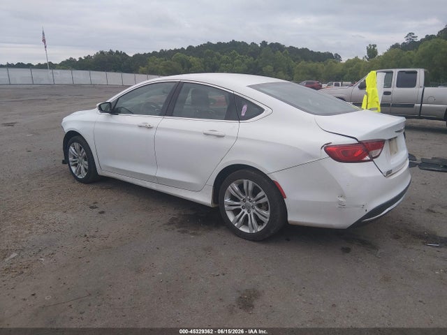 2016 Chrysler 200 Limited მანქანა იყიდება აუქციონზე, vin: 1C3CCCAB1GN147399, აუქციონის ნომერი: 45329362