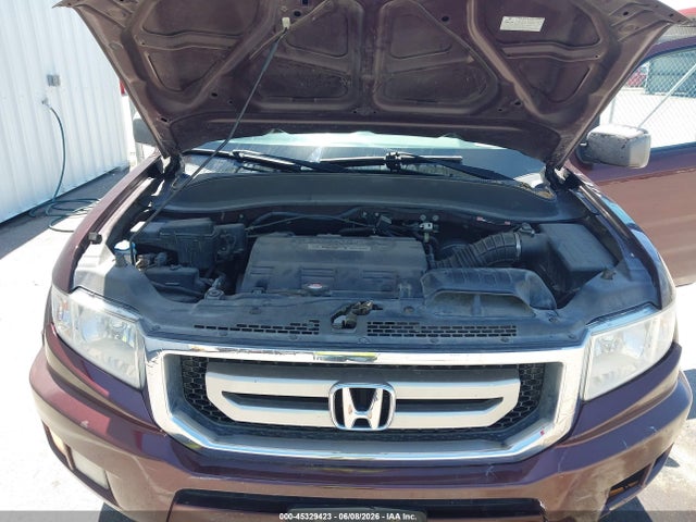 45329423 :رقم المزاد ، 5FPYK1F50AB002606 vin ، 2010 Honda Ridgeline Rtl مزاد بيع