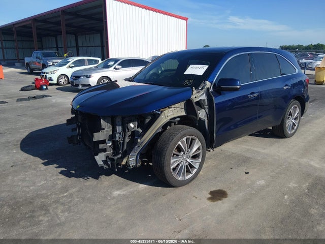 45329471 :رقم المزاد ، 5J8YD4H51HL003600 vin ، 2017 Acura Mdx Technology Package مزاد بيع