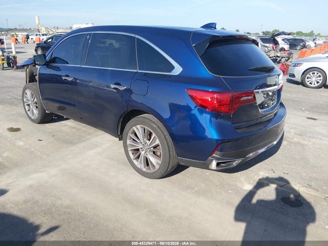 45329471 :رقم المزاد ، 5J8YD4H51HL003600 vin ، 2017 Acura Mdx Technology Package مزاد بيع