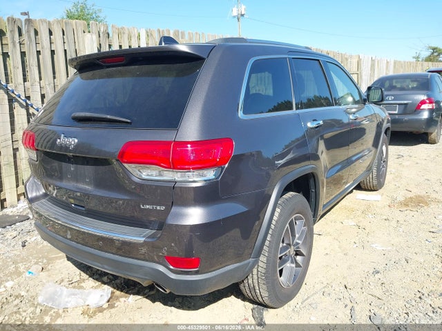 2017 Jeep Grand Cherokee Limited 4x4 მანქანა იყიდება აუქციონზე, vin: 1C4RJFBG4HC875707, აუქციონის ნომერი: 45329501