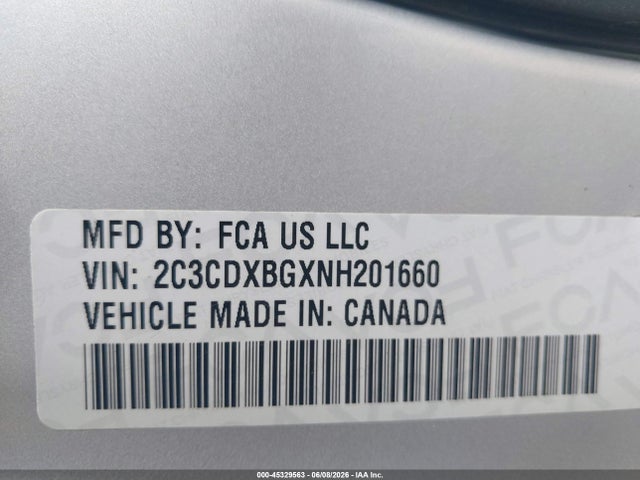 Dodge Charger Sxt Rwd 2022 2C3CDXBGXNH201660 Image 9