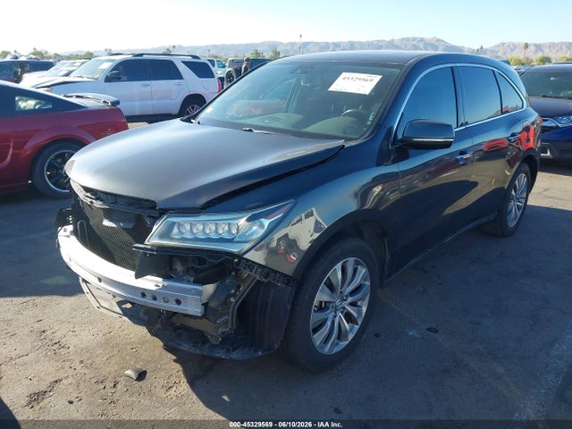 Acura Mdx Technology Package 2014 5FRYD3H40EB007540 Image 2
