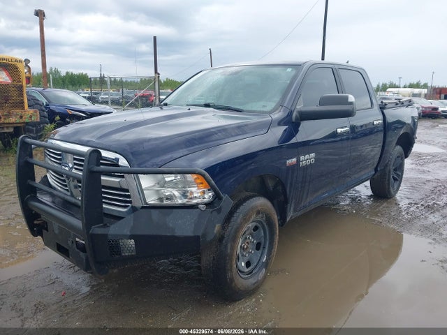 2017 Ram 1500 Big Horn  4x4 5'7 Box მანქანა იყიდება აუქციონზე, vin: 1C6RR7LT2HS597493, აუქციონის ნომერი: 45329574