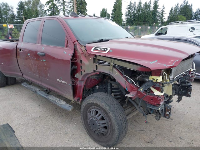 45329637 :رقم المزاد ، 3C63RRGLXNG135259 vin ، 2022 Ram 3500 Tradesman  4x4 8' Box مزاد بيع