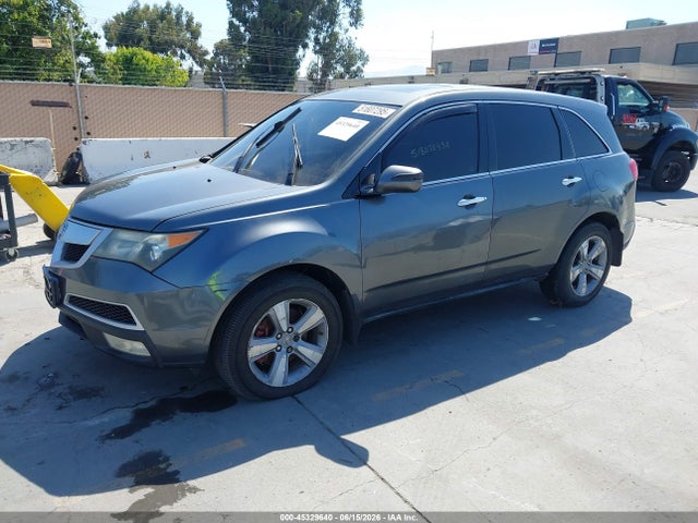 45329640 :رقم المزاد ، 2HNYD2H39CH523657 vin ، 2012 Acura Mdx Technology Package مزاد بيع