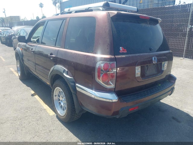45329650 :رقم المزاد ، 2HKYF18637H503051 vin ، 2007 Honda Pilot Ex-l مزاد بيع
