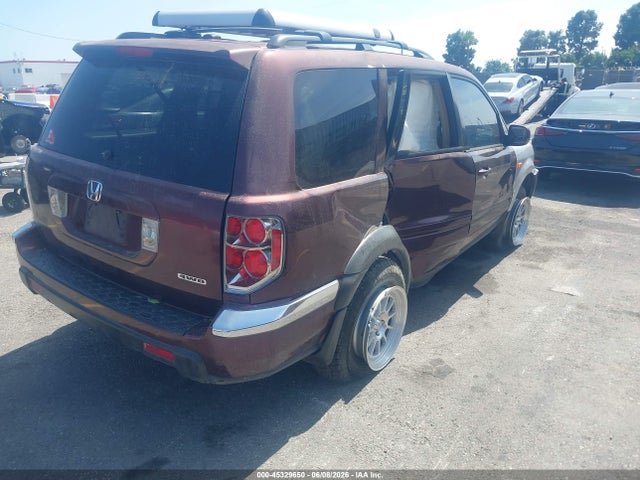 45329650 :رقم المزاد ، 2HKYF18637H503051 vin ، 2007 Honda Pilot Ex-l مزاد بيع