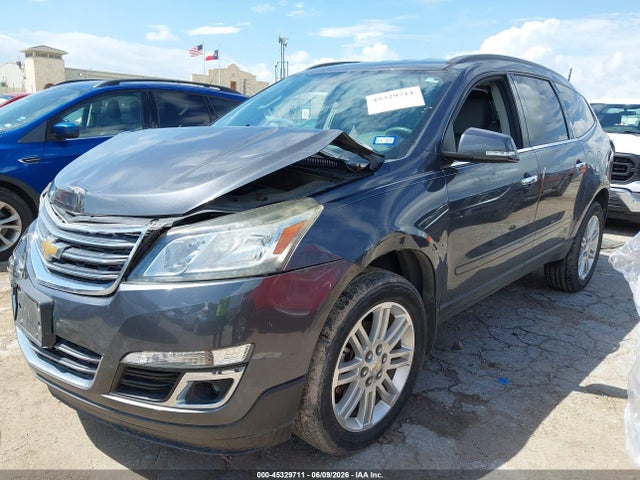 Chevrolet Traverse 1lt 2014 1GNKRGKD0EJ286545 Image 2
