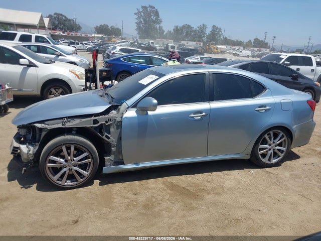 Продаж на аукціоні авто 2006 Lexus Is 250, vin: JTHBK262762010401, номер лоту: 45329717