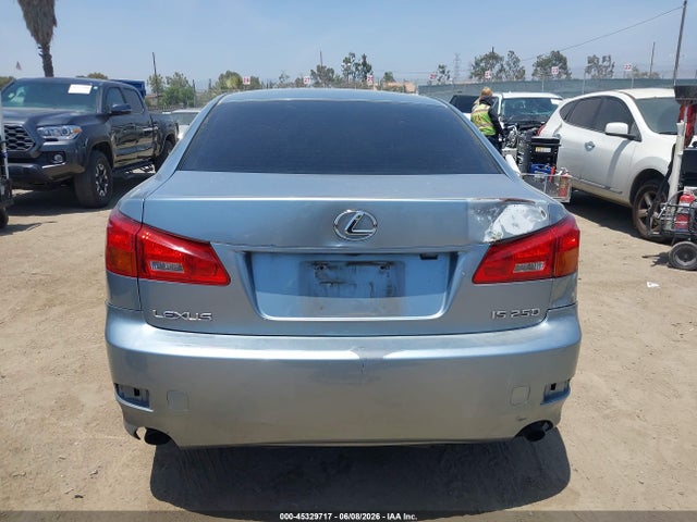 Продаж на аукціоні авто 2006 Lexus Is 250, vin: JTHBK262762010401, номер лоту: 45329717