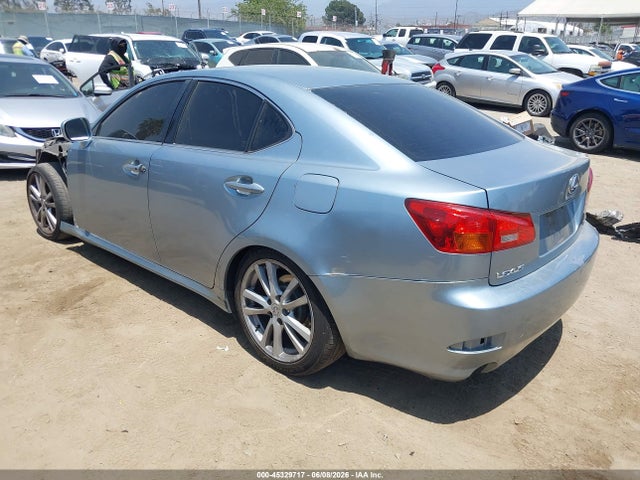 Продаж на аукціоні авто 2006 Lexus Is 250, vin: JTHBK262762010401, номер лоту: 45329717