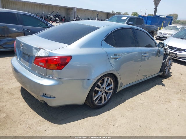 Продаж на аукціоні авто 2006 Lexus Is 250, vin: JTHBK262762010401, номер лоту: 45329717