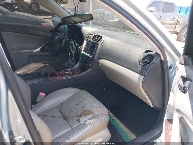 Продаж на аукціоні авто 2006 Lexus Is 250, vin: JTHBK262762010401, номер лоту: 45329717