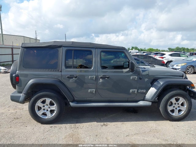 Продажа на аукционе авто 2021 Jeep Wrangler Unlimited Sport S 4x4, vin: 1C4HJXDN9MW509148, номер лота: 45329764