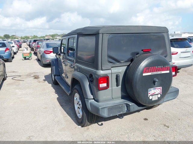 Продажа на аукционе авто 2021 Jeep Wrangler Unlimited Sport S 4x4, vin: 1C4HJXDN9MW509148, номер лота: 45329764