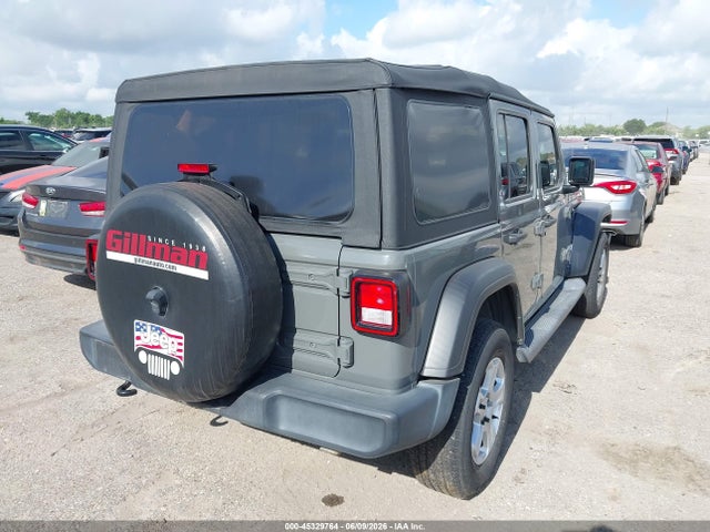 Продажа на аукционе авто 2021 Jeep Wrangler Unlimited Sport S 4x4, vin: 1C4HJXDN9MW509148, номер лота: 45329764