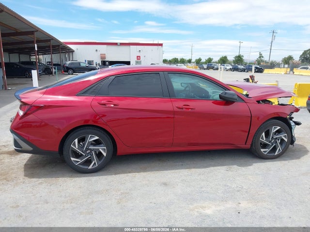 2025 Hyundai Elantra Sel Sport მანქანა იყიდება აუქციონზე, vin: KMHLM4DG3SU036692, აუქციონის ნომერი: 45329795