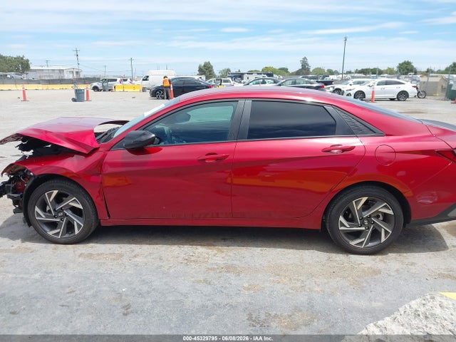 2025 Hyundai Elantra Sel Sport მანქანა იყიდება აუქციონზე, vin: KMHLM4DG3SU036692, აუქციონის ნომერი: 45329795