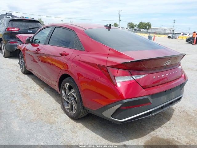 2025 Hyundai Elantra Sel Sport მანქანა იყიდება აუქციონზე, vin: KMHLM4DG3SU036692, აუქციონის ნომერი: 45329795