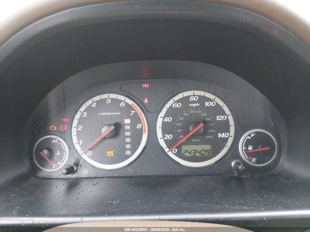 45329847 :رقم المزاد ، JHLRD78403C038524 vin ، 2003 Honda Cr-v Lx مزاد بيع