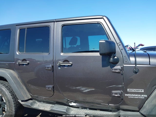 Продажа на аукционе авто 2014 Jeep Wrangler Unlimited Sport, vin: 1C4BJWDG0EL265250, номер лота: 45329849