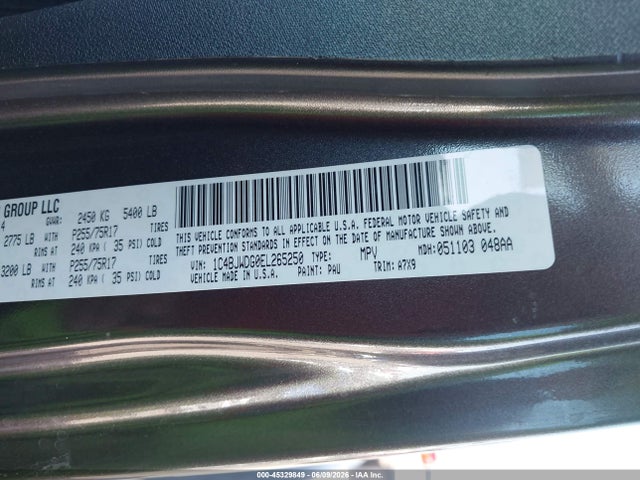 Продажа на аукционе авто 2014 Jeep Wrangler Unlimited Sport, vin: 1C4BJWDG0EL265250, номер лота: 45329849