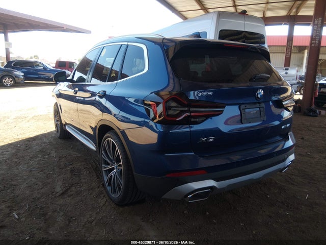 BMW X3 Sdrive30i 2022 5UX43DP04N9M92345 Image 3