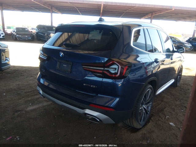 BMW X3 Sdrive30i 2022 5UX43DP04N9M92345 Image 4